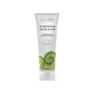 BRIGHTENING FACIAL SCRUB - ARGAN STEM CELL + CHLORELLA BY ACURE ORGANICS