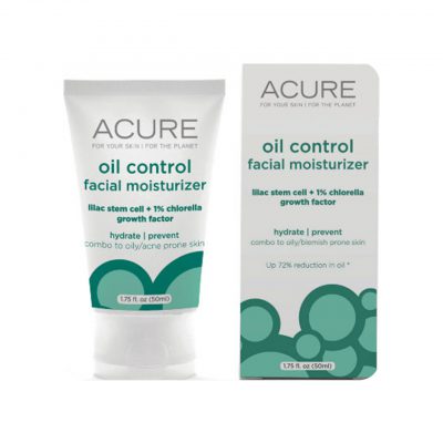 OIL CONTROL FACIAL MOISTURIZER - LILAC + CHLORELLA BY ACURE ORGANICS