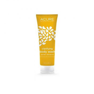 CLARIFYING BODY WASH - PURE MINT + LILAC STEM CELL BU ACURE ORGANICS