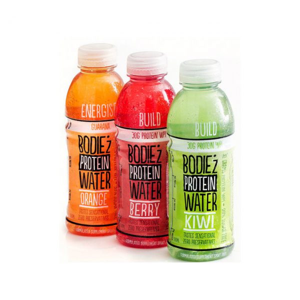 Bodiez Protein Water - 30g Protein Per Serve - Less Than 1g of Sugar