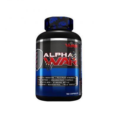ALPHA WAR - POTENT TESTOSTERONE BOOSTERS BY BODYWAR
