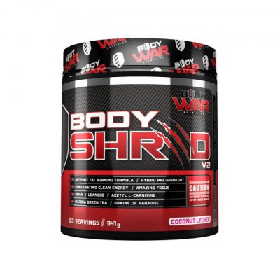 BODY SHRED V2 WEIGHT LOSS SUPPLEMENTS - FAT BURNING SUPPLEMENTS BY BODYWAR NUTRITION