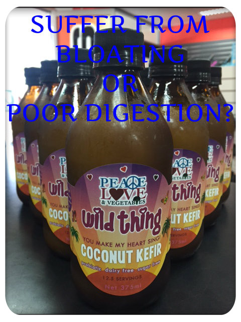 coconut kefir for poor digestion and bloating