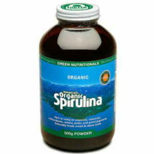 MOUNTAIN ORGANIC SPIRULINA - CERTIFIED - SUPERFOODS BY GREEN NUTRITIONALS