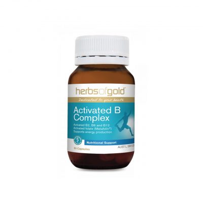 Activated B Complex - Superior Absorption - Reduce Stress - Increase Energy by Herbs of Gold