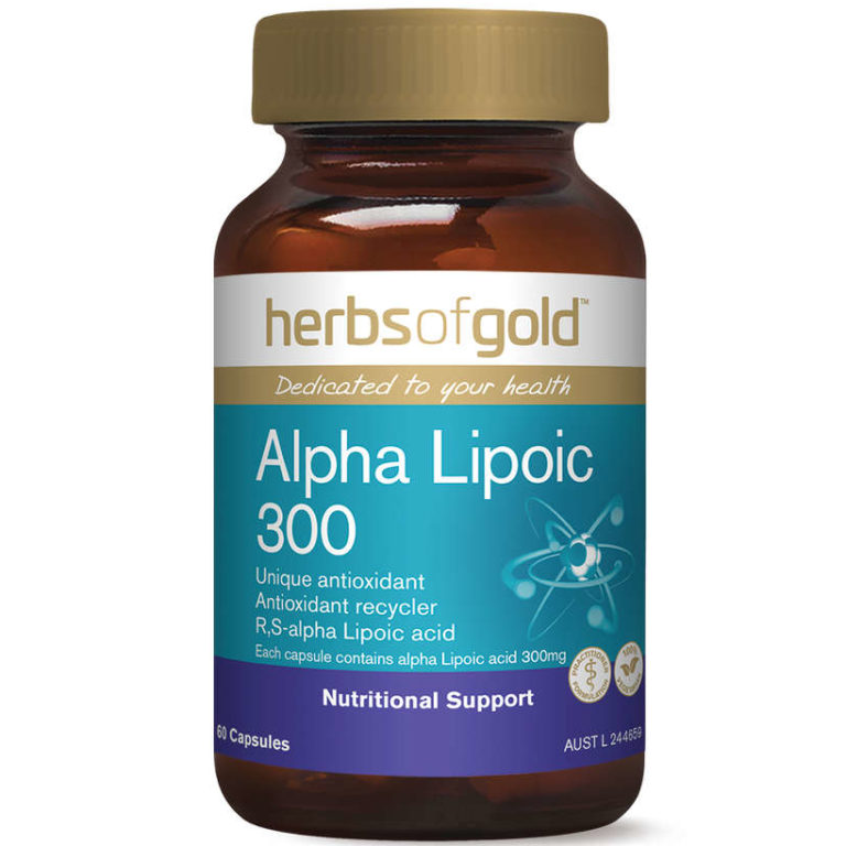 Herbs of Gold Alpha Lipoic 300 Go Vita Thornton