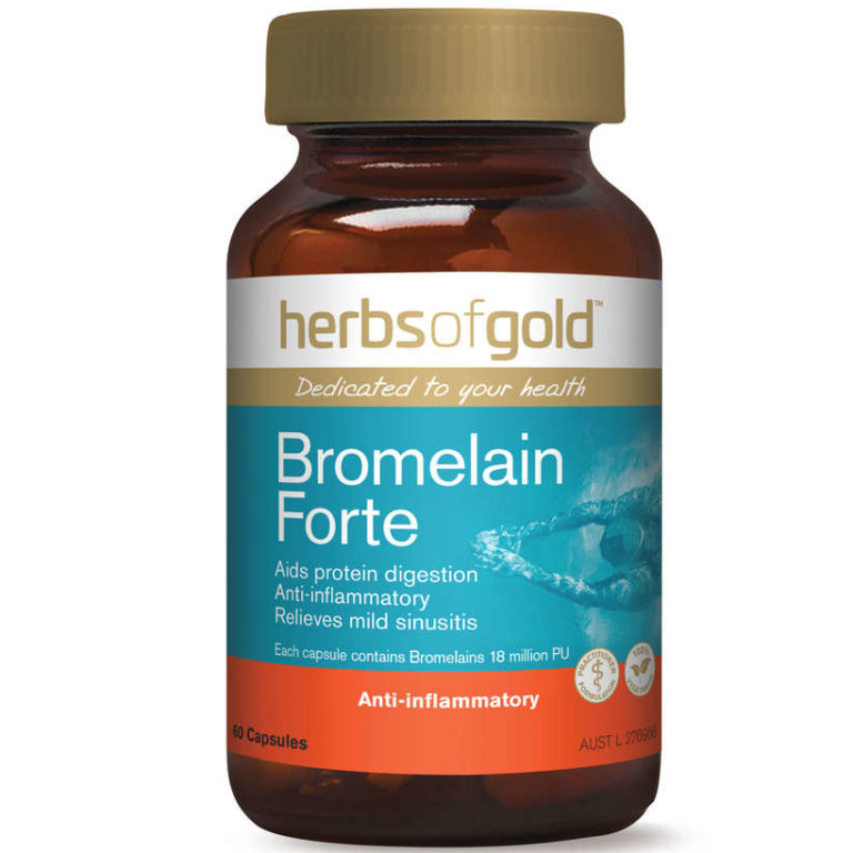 Herbs of Gold Bromelain Forte Go Vita Thornton