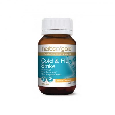 Cold and Flu Strike - Fever Relief - Sore Throat Relief by Herbs of Gold