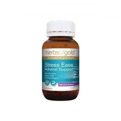 Stress Ease Adrenal Support - Stress Relief - Combat Fatigue by Herbs of Gold