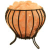 HIMALAYAN SALT LAMP BUD SHAPE FIRE BOWL - NATURE'S NATURAL IONIZER
