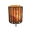 HIMALAYAN SALT LAMP CYLINDER SHAPE FIRE BOWL CAGE - NATURE'S NATURAL IONIZER