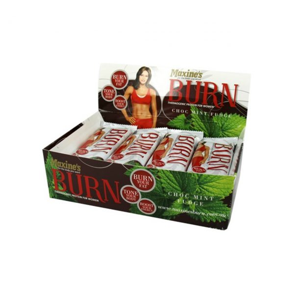 BURN - TASTY THERMOGENIC FAT BURNING WEIGHT LOSS SNACKS BY MAXINE'S