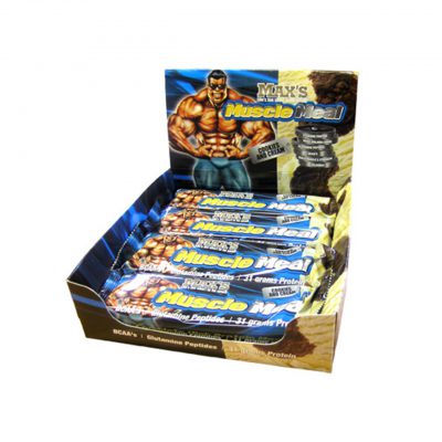MUSCLE MEAL BARS - HIGH PROTEIN SNACK BY MAXS