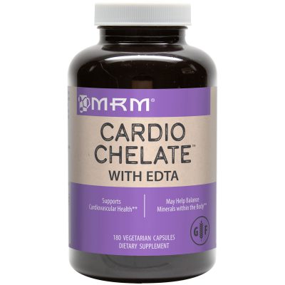 CARDIO CHELATE WITH EDTA - CARDIOVASCULAR HEALTH - REVERSE HEAVY METAL POISONING - DETOXIFICATION BY MRM