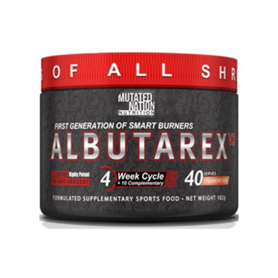 ALBUTAREX V2 XTREME THERMOGENIC -  WEIGHT LOSS SUPPLEMENTS BY MUTATED NATION