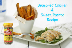 seasoned chicken and sweet potato recipe